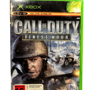 Call of Duty Finest Hour XBox game