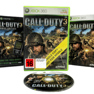 Call of Duty 3 XBox 360 game