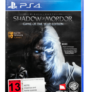 Shadow of Mordor: Game of the Year Edition (PS4)
