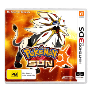 Pokemon Sun Nintendo 3ds game