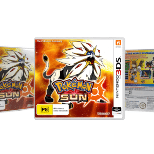 Pokemon Sun Nintendo 3ds game