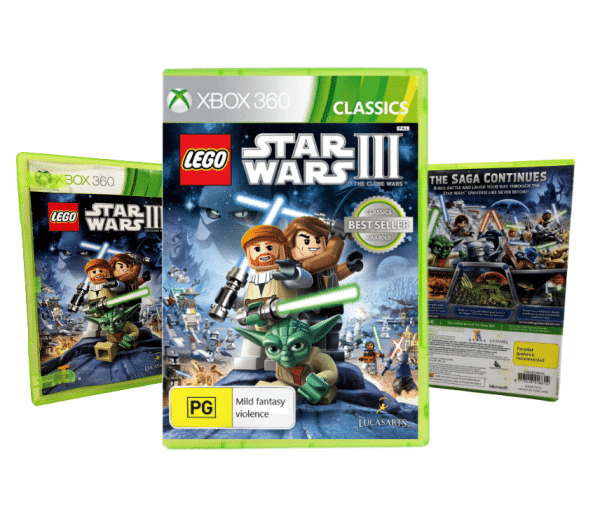 Lego Star Wars 3 The Clone Wars Xbox 360 Classics