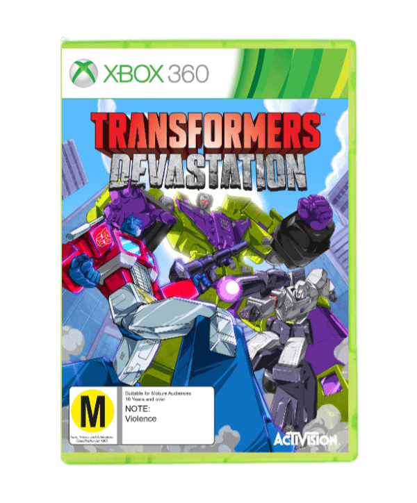 TRANSFORMERS DEVASTATION XBox 360 game