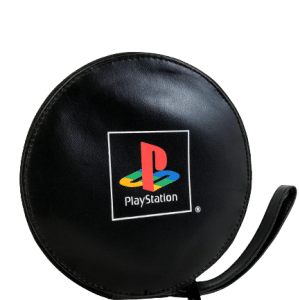 SONY PlayStation Disc Wallet Original Round Retro PS1 Disc Case