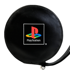 SONY PlayStation Disc Wallet Original Round Retro PS1 Disc Case