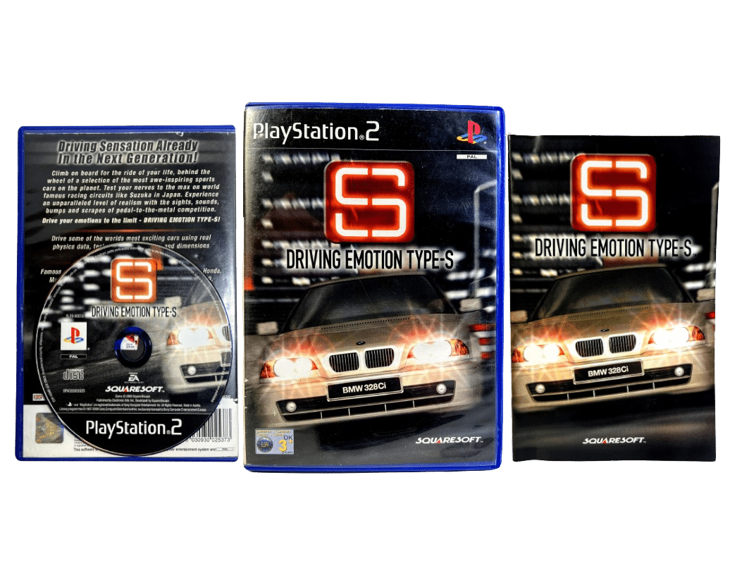 Driving Emotion TYPE-S (PS2) *MINT COMPLETE* - Appleby Games