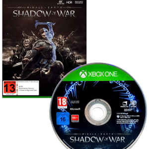Lord of the Rings Middle-Earth Shadow of War XBox One